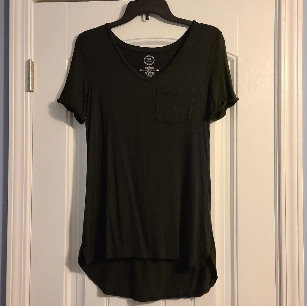 Maurices 24/7 V Neck Pocket Tee